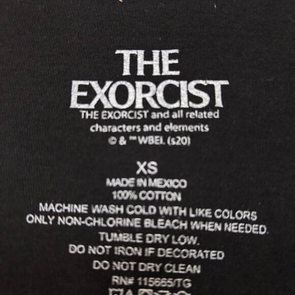 The Exorcist Horror Graphic Design T-Shirt Extra Small - Picture 4 of 4